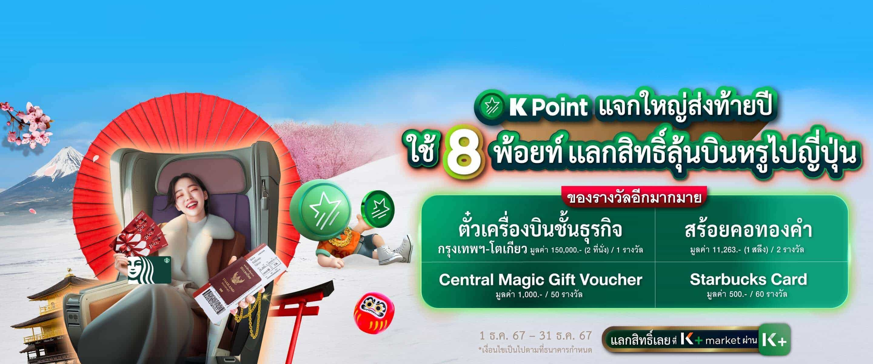 ทุกการใช้จ่ายกับบัตรเดบิตกสิกรไทย 1,000 บาท รับ 1 สิทธิ์ เพื่อลุ้นรับรถยนต์ EV และ iPhone 50 เครื่อง ลงทะเบียนผ่าน SMS เพื่อรับสิทธิ์ลุ้นรับรางวัล 