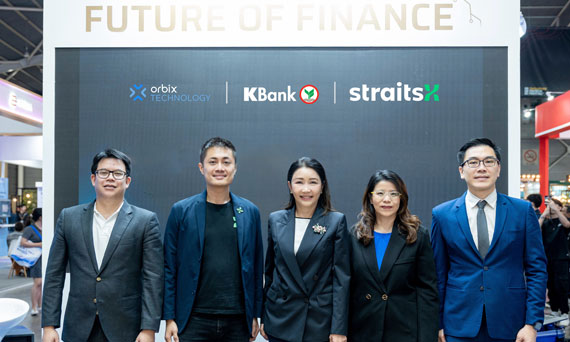 KBank partners with Orbix Technology and StraitsX to showcase cross-border blockchain payment innovation at Singapore FinTech Festival 2024